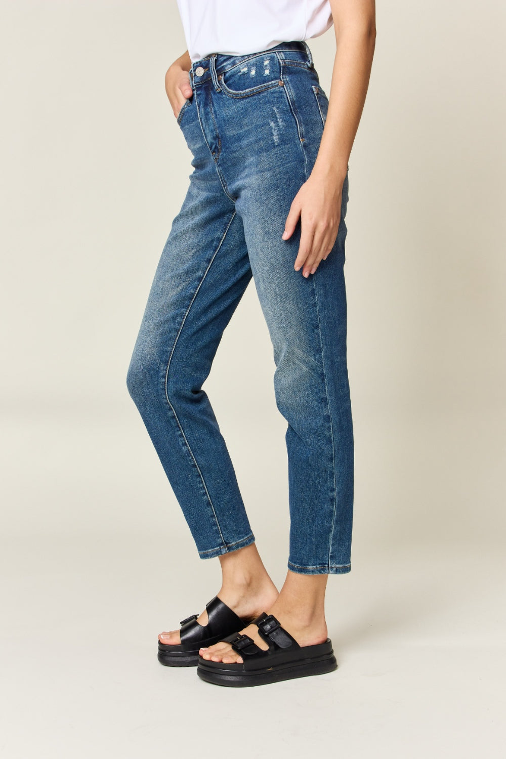 Judy Blue Tummy Control High Waist Slim Jeans