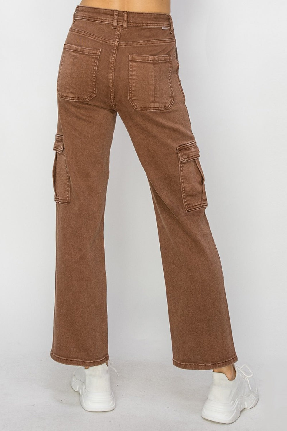 Risen High Rise Cargo Jeans