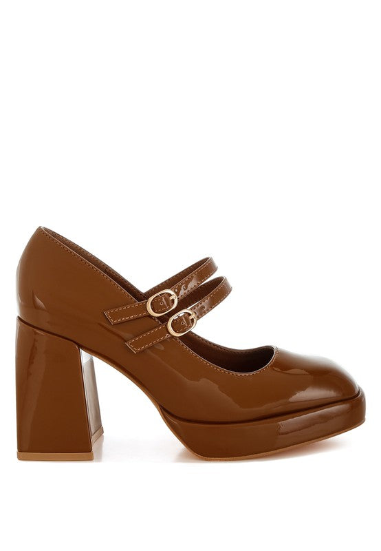 London Rag Sonata Double Strap Mary Jane Pumps