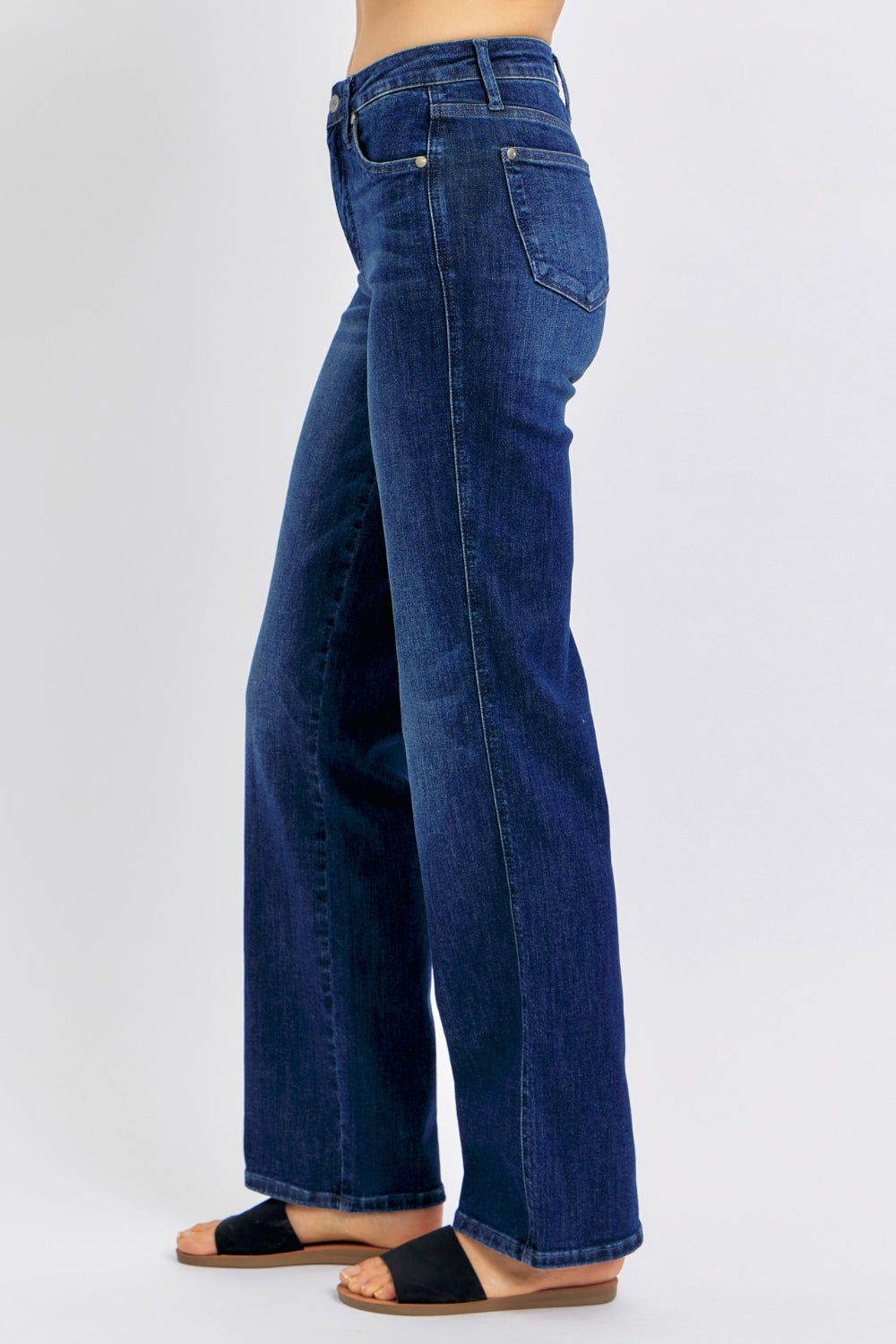 Judy Blue High Waist Tummy Control Straight Jeans