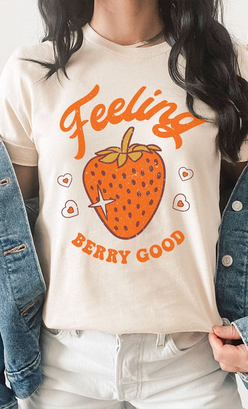 Retro Feeling Berry Good Graphic Tee