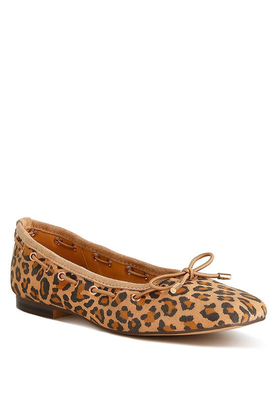 Rag & Co. Darlow Drawstring Bow Ballerinas