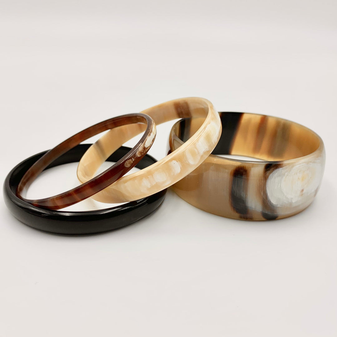 Maadili Collective Horn Bangle Fair Trade artisan cooperative in Uganda - Wide