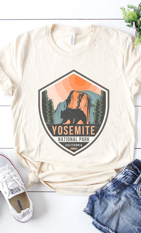 Vintage Yosemite National Park Graphic Tee