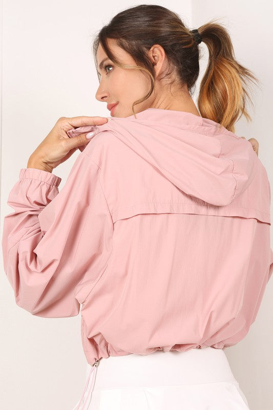 Lilou Cropped Wind breaker