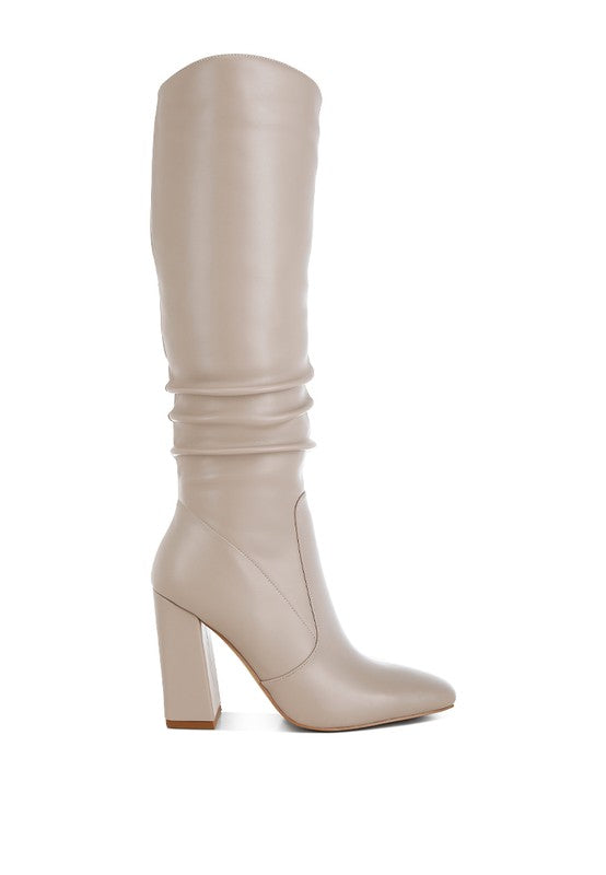 London Rag Yanir Slouchy Shaft Knee-High Boots