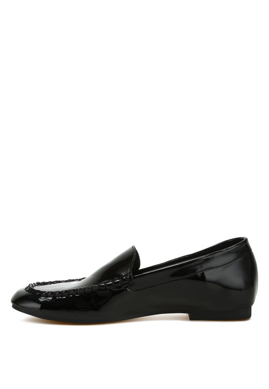 Rag & Co Dama Patent Pleather Loafers