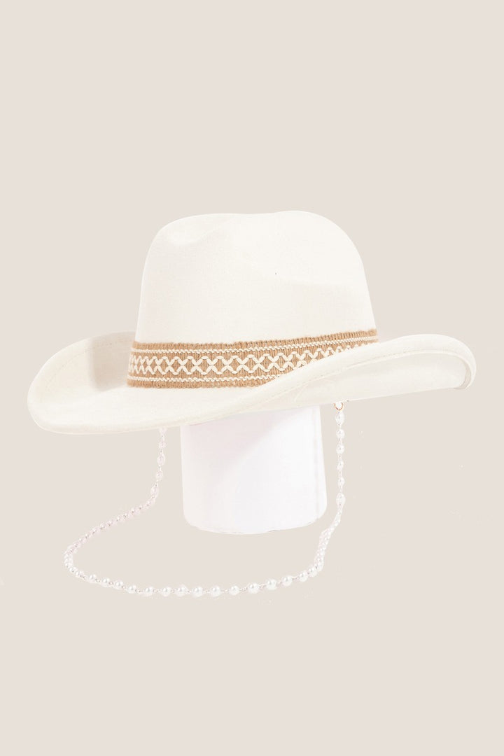 Fame Ornate Band Cowboy Hat - Boho Soho