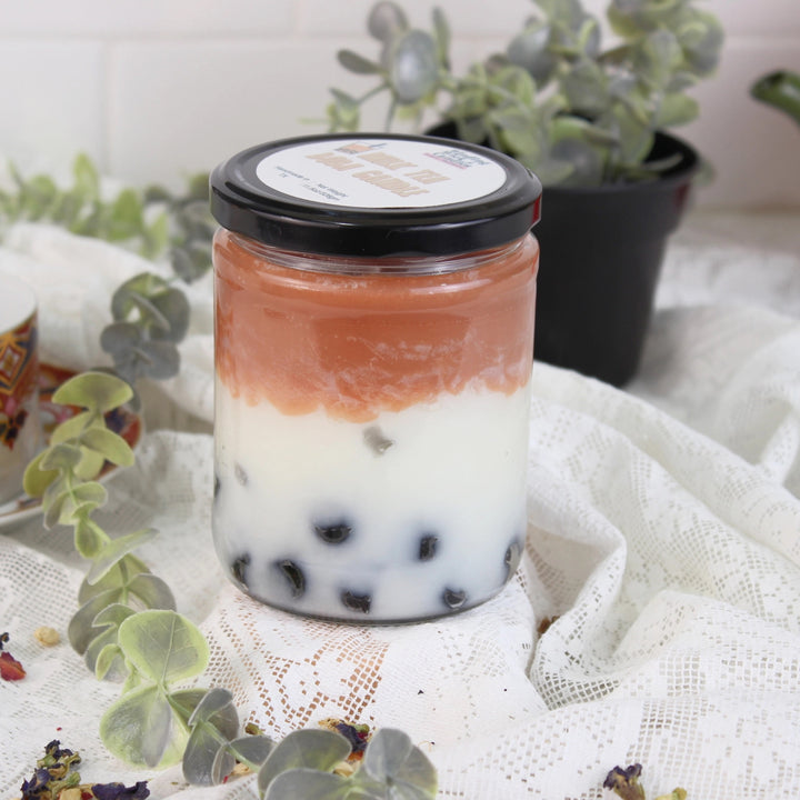 Winding Wick Candles - Milk Tea Boba Dessert Candle 11.5oz - Boho Soho