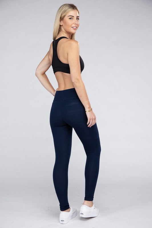 Ambiance Active Leggings Featuring Concealed Pockets