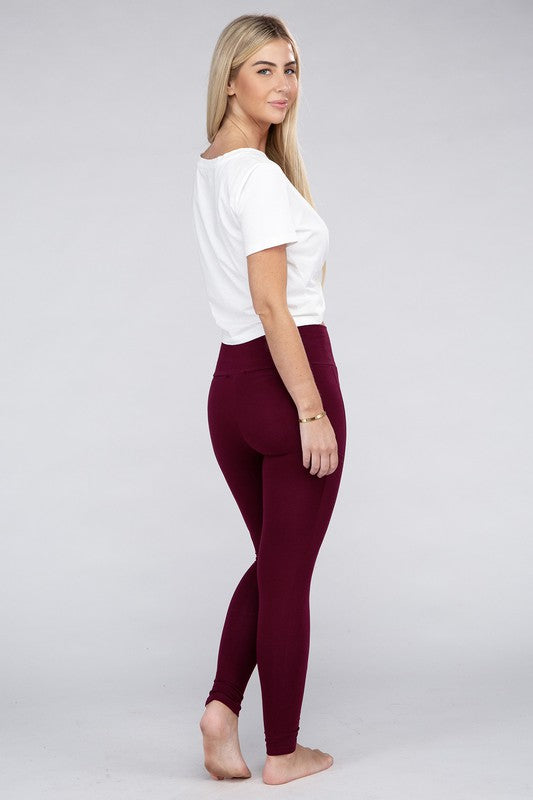 Ambiance Active Leggings Featuring Concealed Pockets