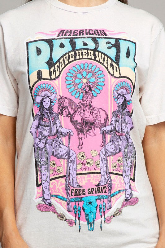 Lotus American Rodeo Graphic Tee