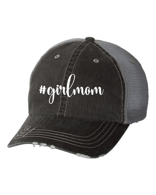 Girl Mom trucker hat
