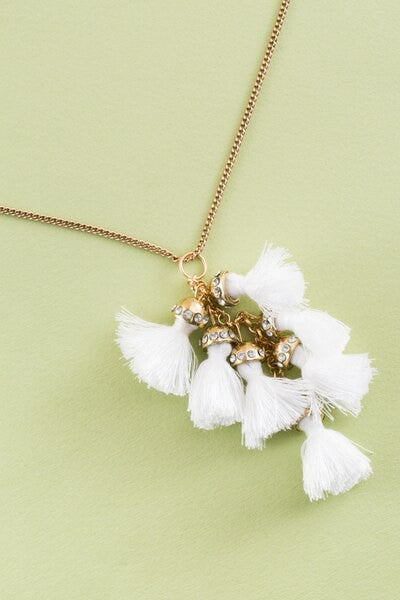 Bijou Tassel Necklace - Boho Soho