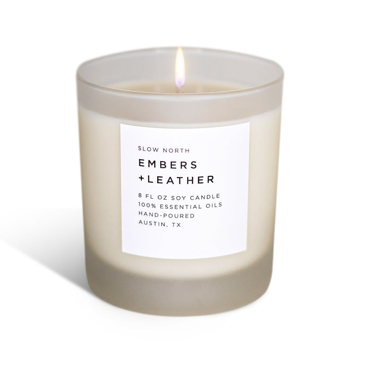 Slow North Embers + Leather - Vetiver + Cedar + Patchouli
