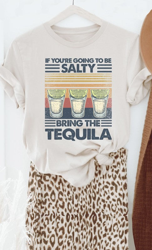 Vintage Salty Tequila Graphic Tee