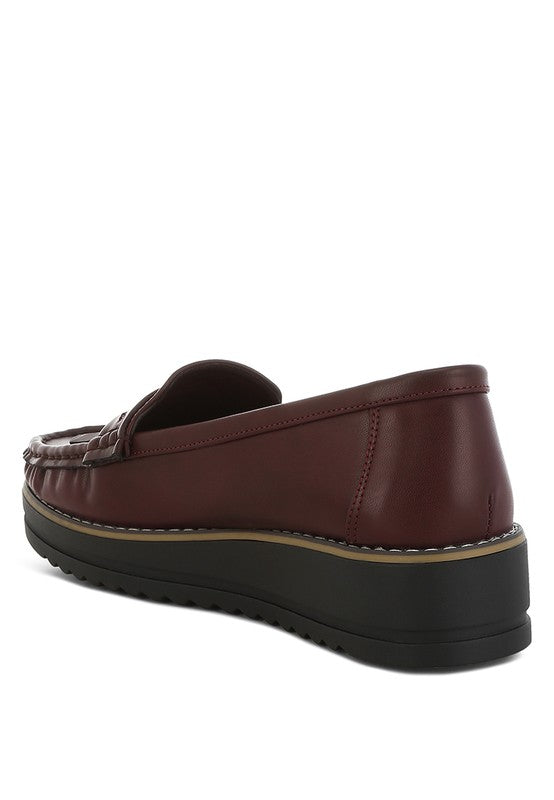 London Rag Croyda Fringed Nubuck Loafers