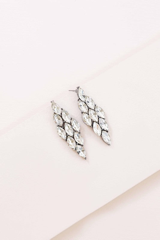 Clarity Cascade Earrings - Boho Soho