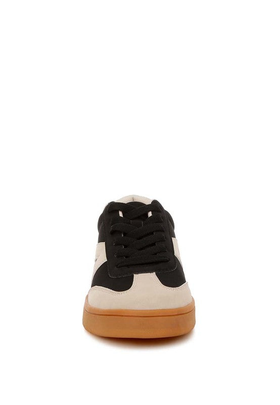 London Rag Zoomer Contrasting Patchwork Chunky Sneakers