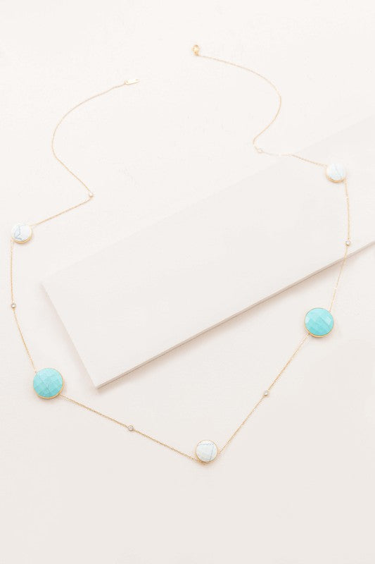 Boheme Stone Necklace - Boho Soho