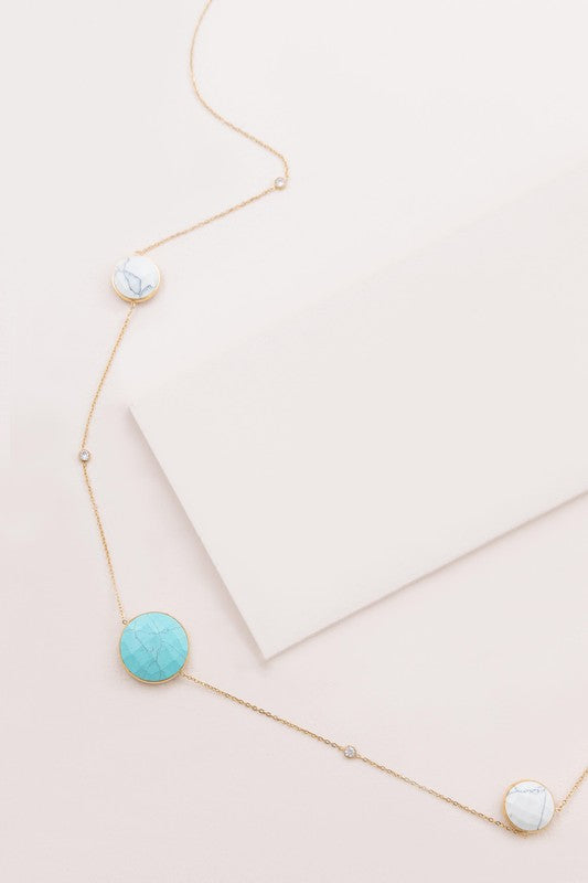 Boheme Stone Necklace - Boho Soho