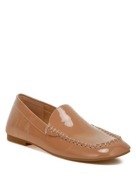 Rag & Co Dama Patent Pleather Loafers