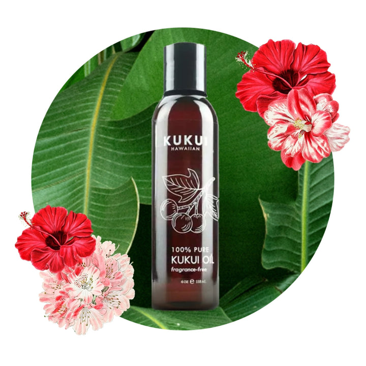 Maui Soap Co. - Pure Kukui Oil, Fragrance-Free 4 oz