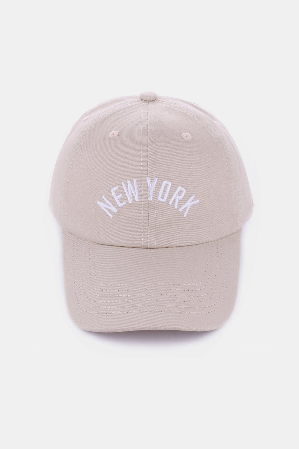 Zenana Paris New York London Embroidered City Baseball Cap