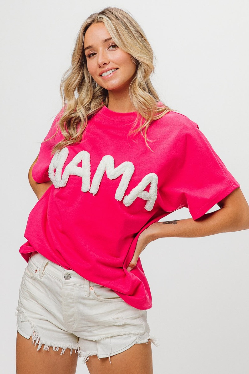 BiBi Puff Mama Sleeve T-Shirt