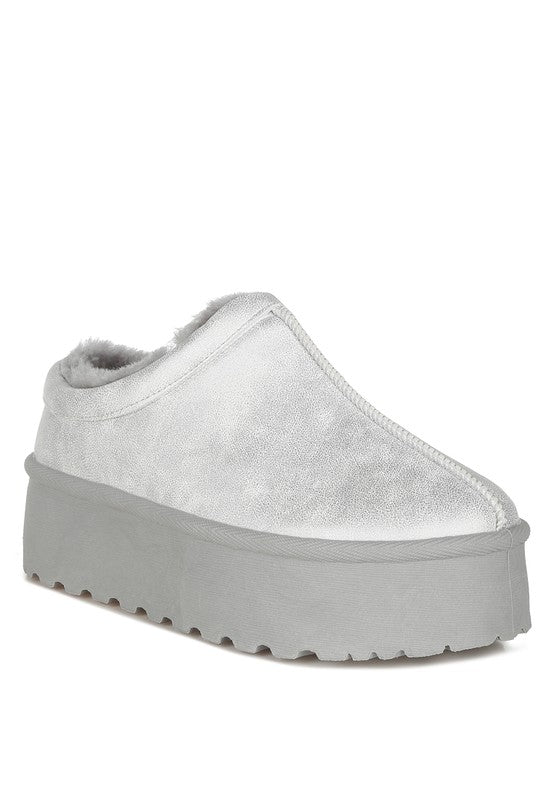Lottys Faux Leather Platform Classic Slip-On - Boho Soho