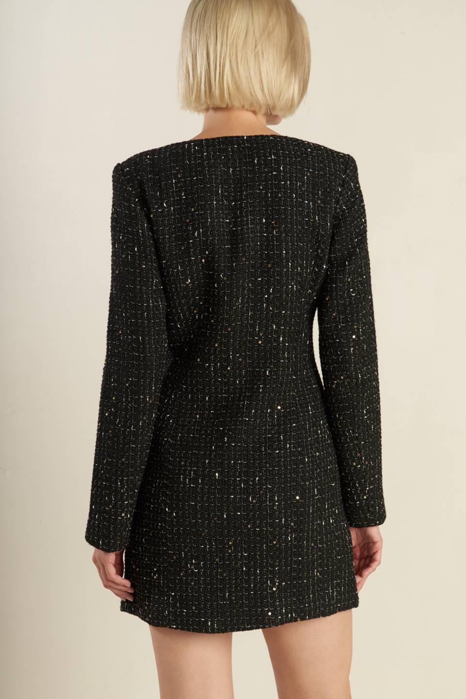 FLYING Tomato HEART UNBOUND TWEED MINI DRESS