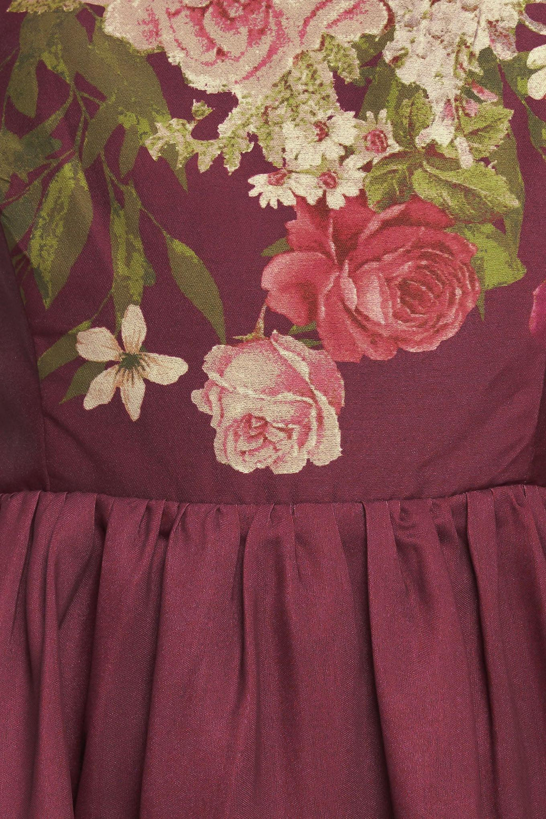 Flying Tomato SECRET GARDEN ROMANCE WOVEN ANKLE DRESS