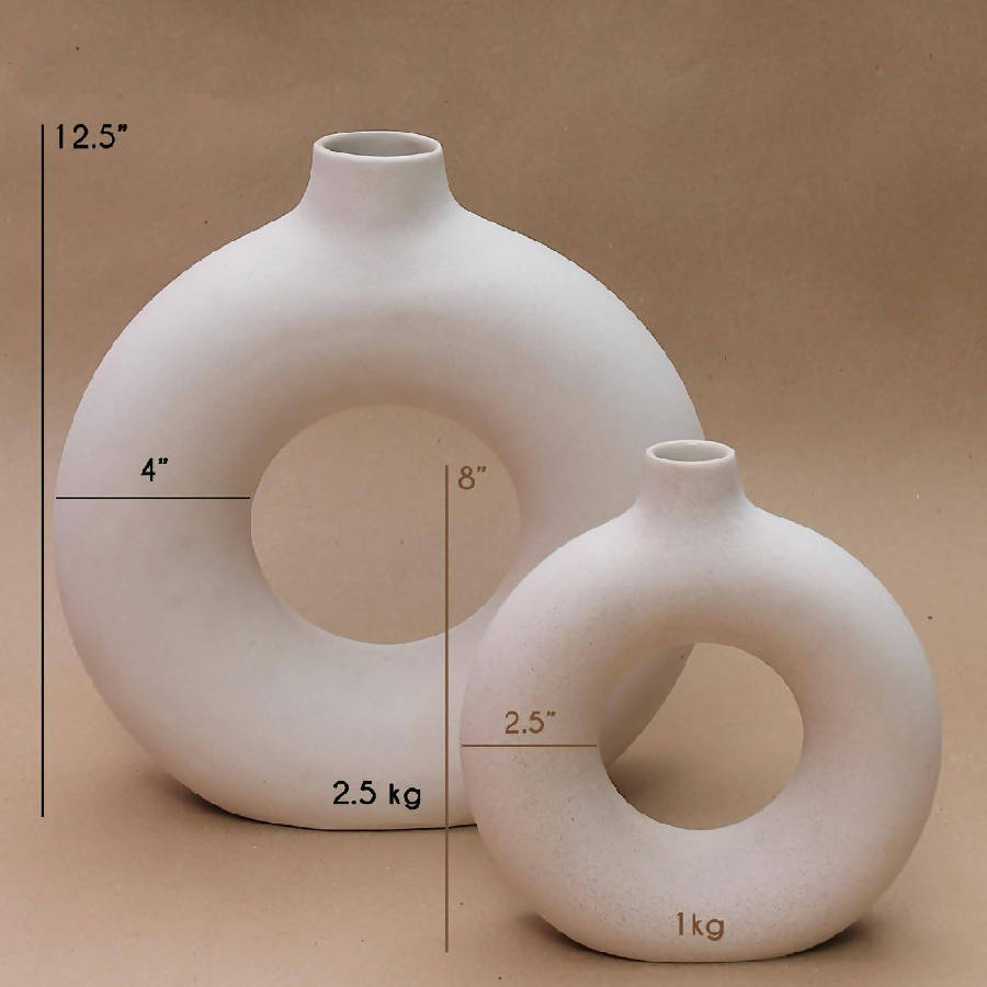 Osmos Studio Off-White Big Polo Vase