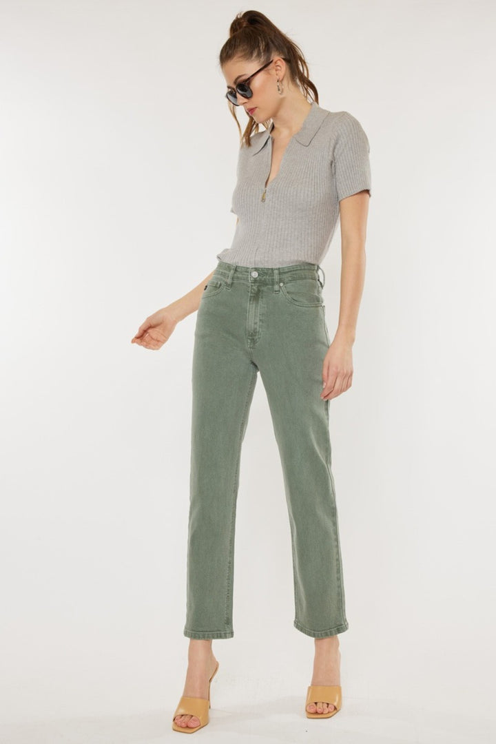 Kancan Ultra High Rise Straight Jeans - Boho Soho