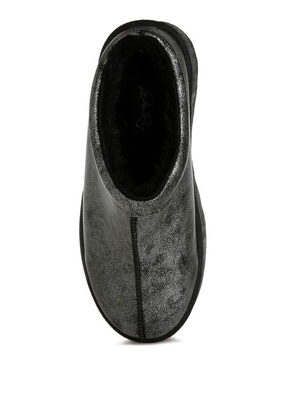 Lottys Faux Leather Platform Classic Slip-On - Boho Soho