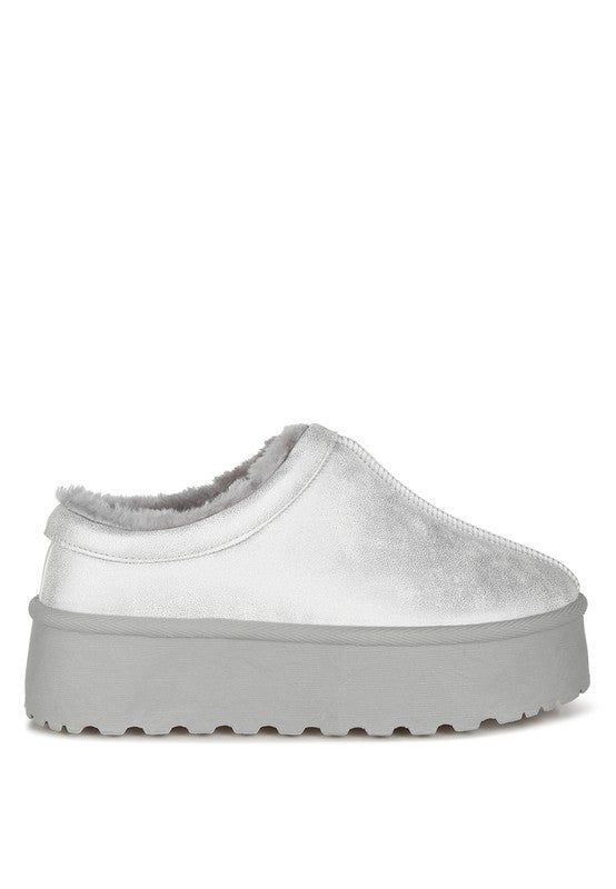 Lottys Faux Leather Platform Classic Slip-On - Boho Soho