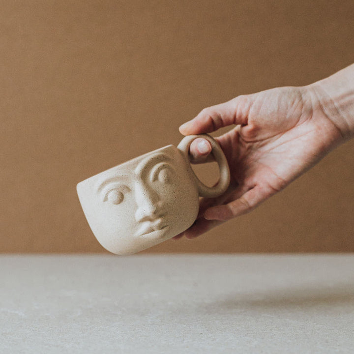 Al Centro Handcrafted Face Mug