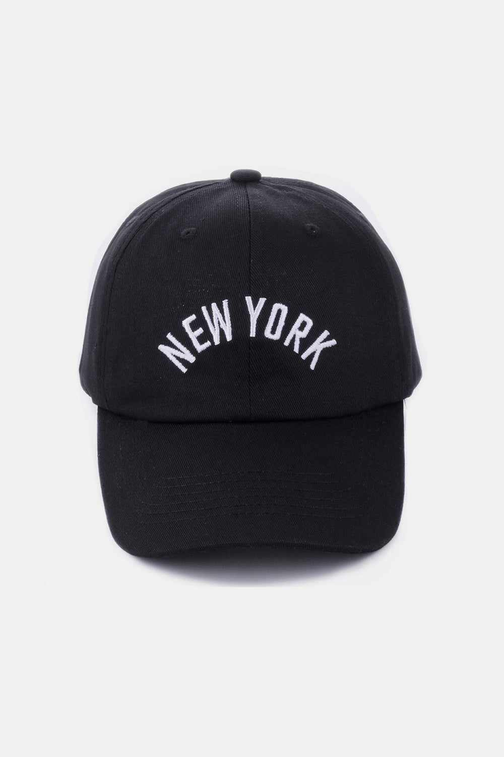 Zenana Paris New York London Embroidered City Baseball Cap