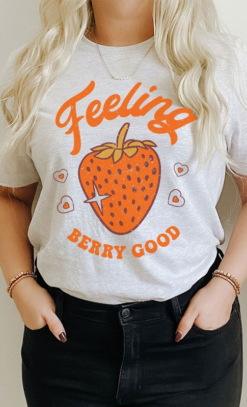 Retro Feeling Berry Good Graphic Tee