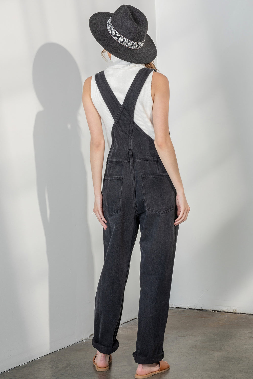Reverof Premium Washed Denim Overall Jumpsuit - Boho Soho