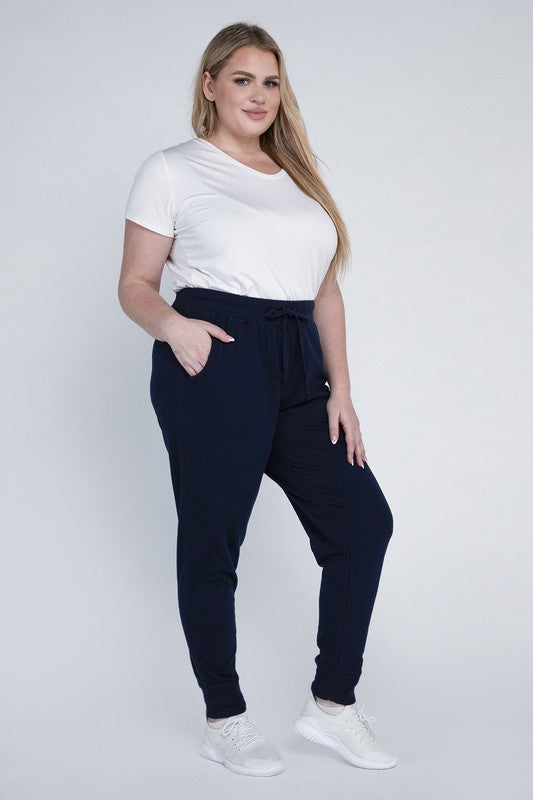 Ambiance Plus-Size Jogger Pants