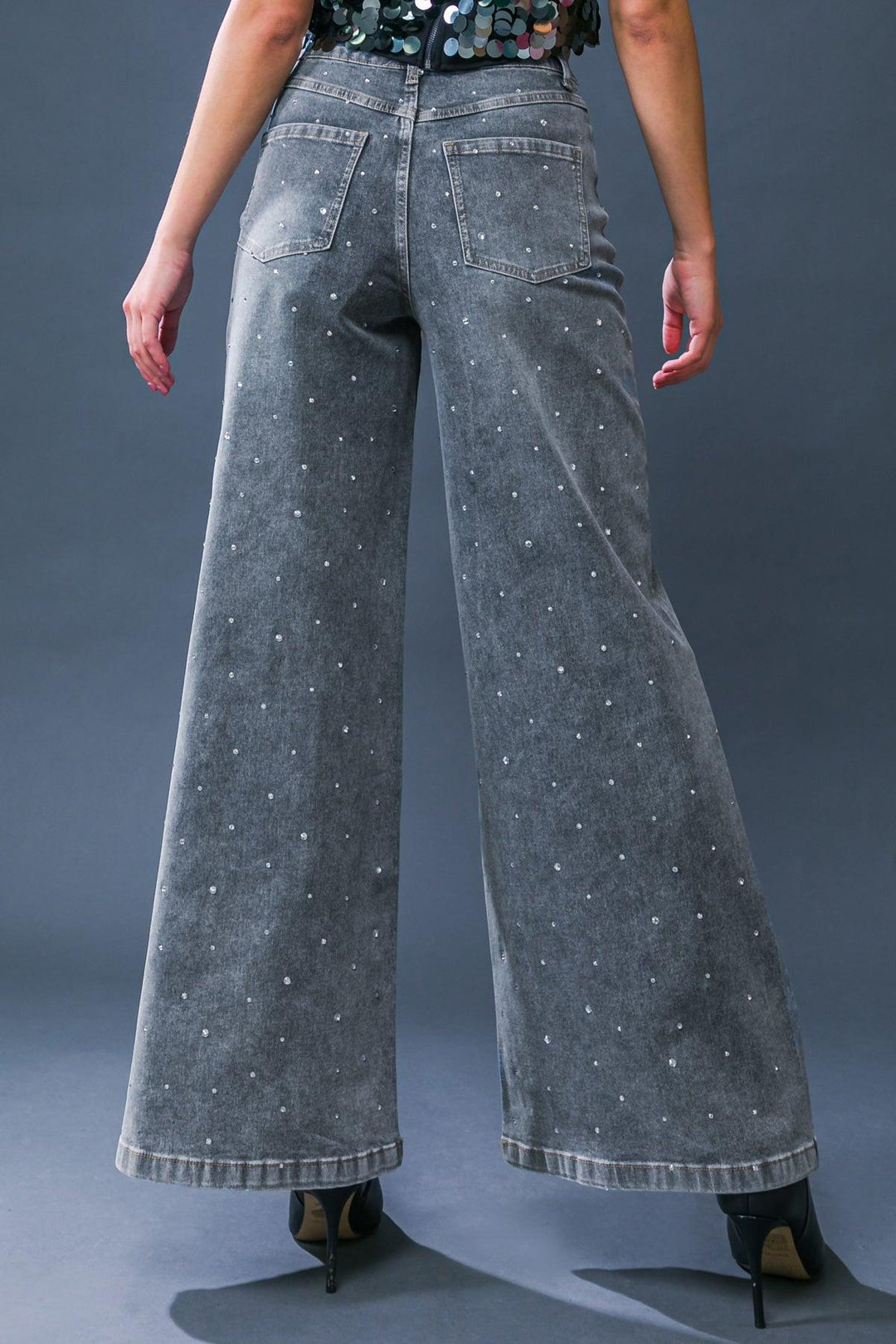 FLYING TOMATO TAKE THE CHANCE DENIM PANTS