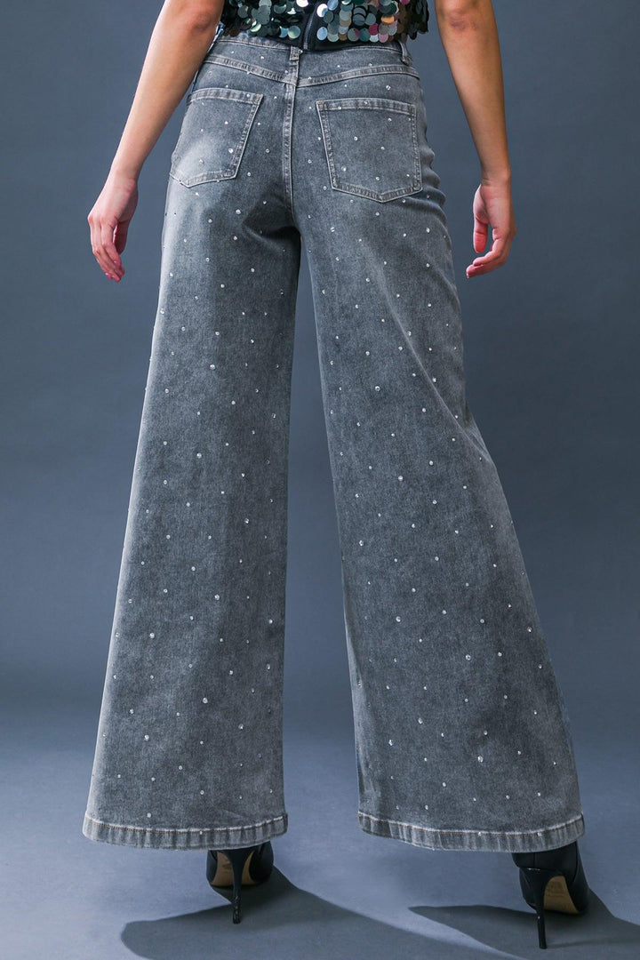 FLYING TOMATO TAKE THE CHANCE DENIM PANTS