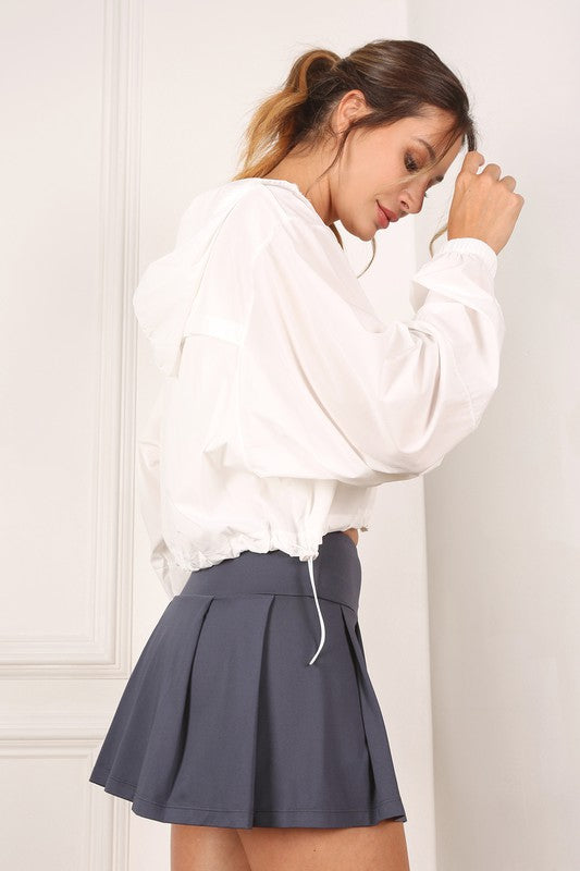 Lilou Cropped Wind breaker