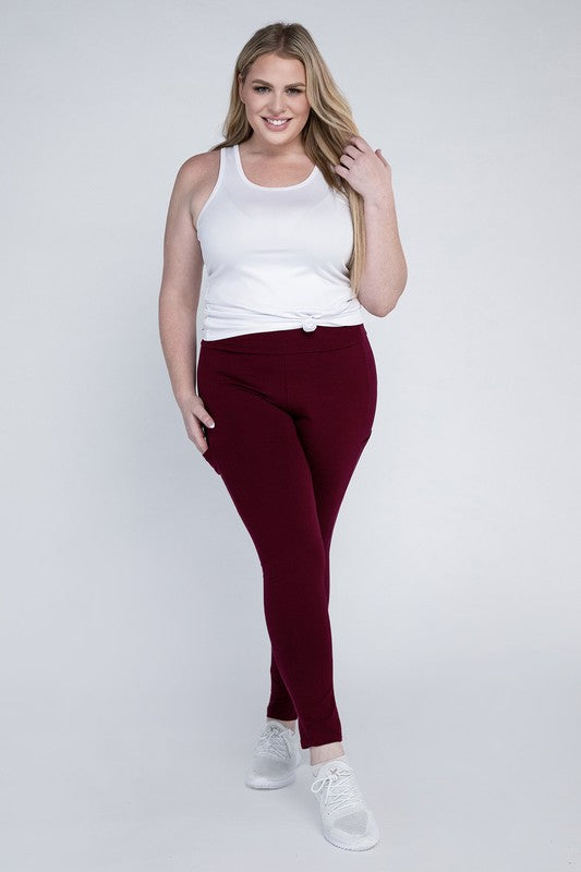 Ambiance Plus Everyday Leggings with Pockets