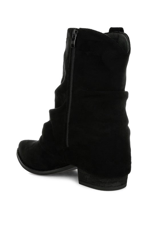 London Rag Bronco Slouchy Calf Boots