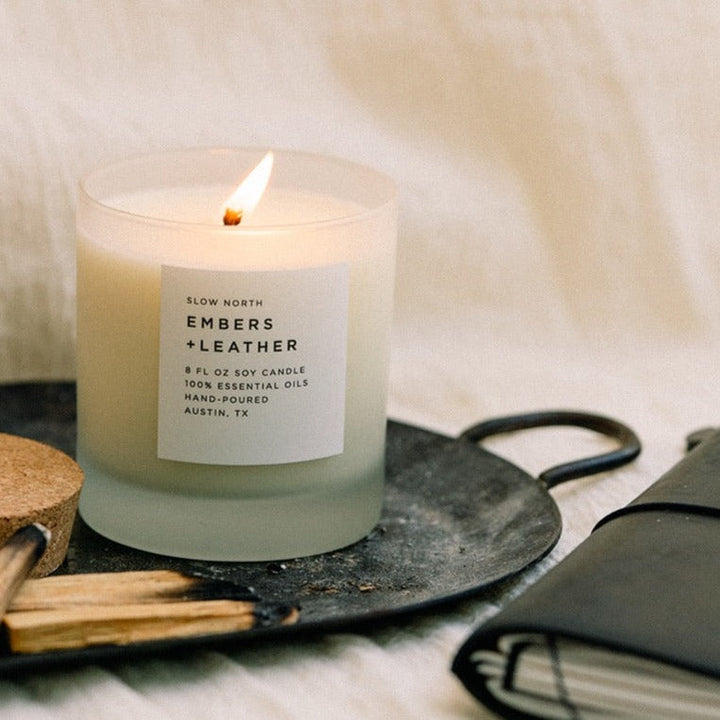 Slow North Embers + Leather - Vetiver + Cedar + Patchouli