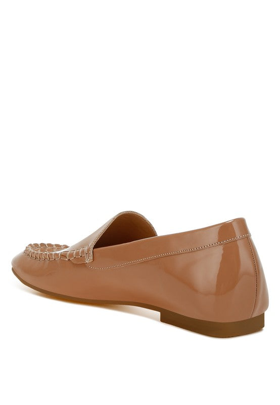 Rag & Co Dama Patent Pleather Loafers