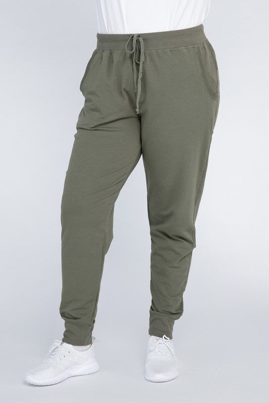 Ambiance Plus-Size Jogger Pants