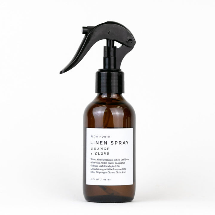 Slow North Linen Spray - Orange + Clove